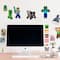 RoomMates Minecraft Characters Peel & Stick Wall Decals